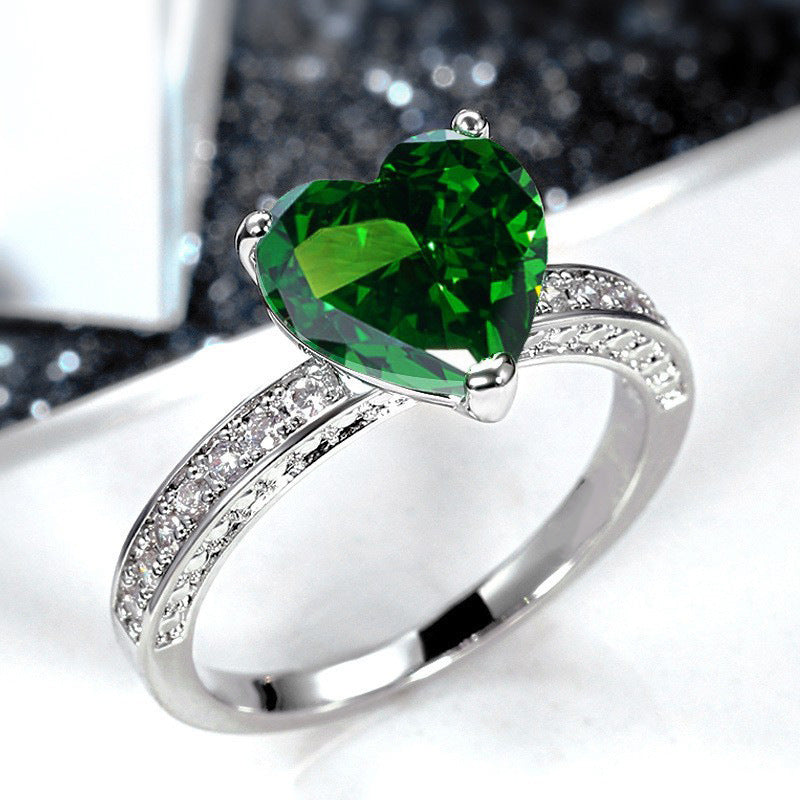 P5QA10J  Popular Moissanite Jewelry Wedding Diamond Ring