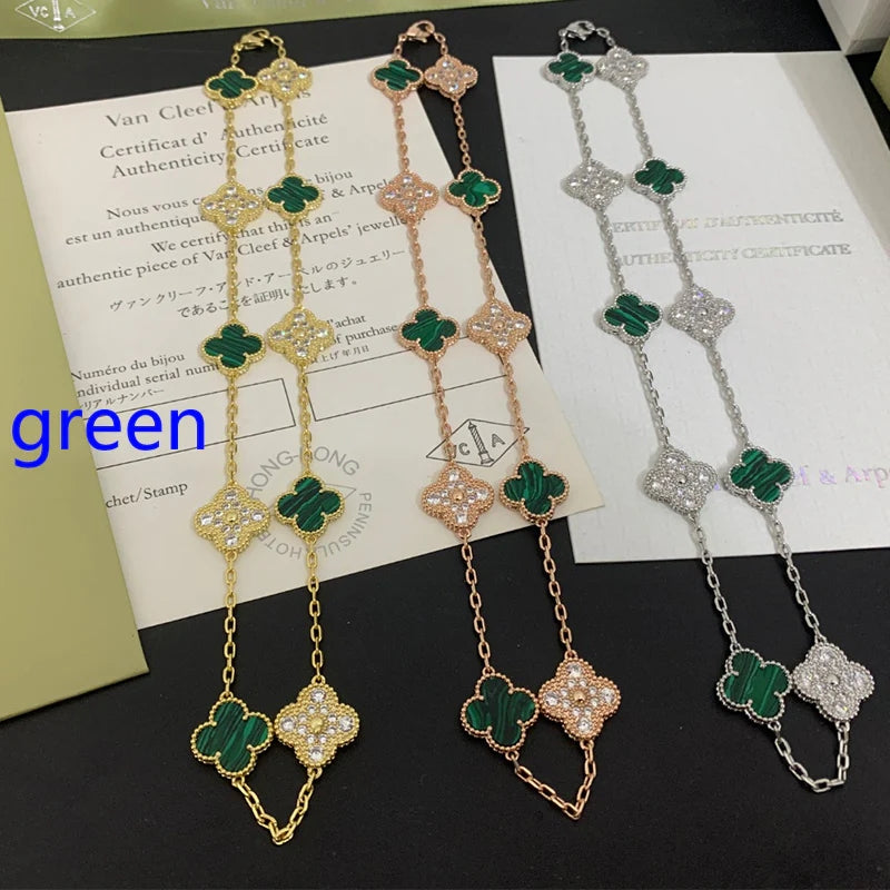 5XV191X Popular 10 flower necklaces
