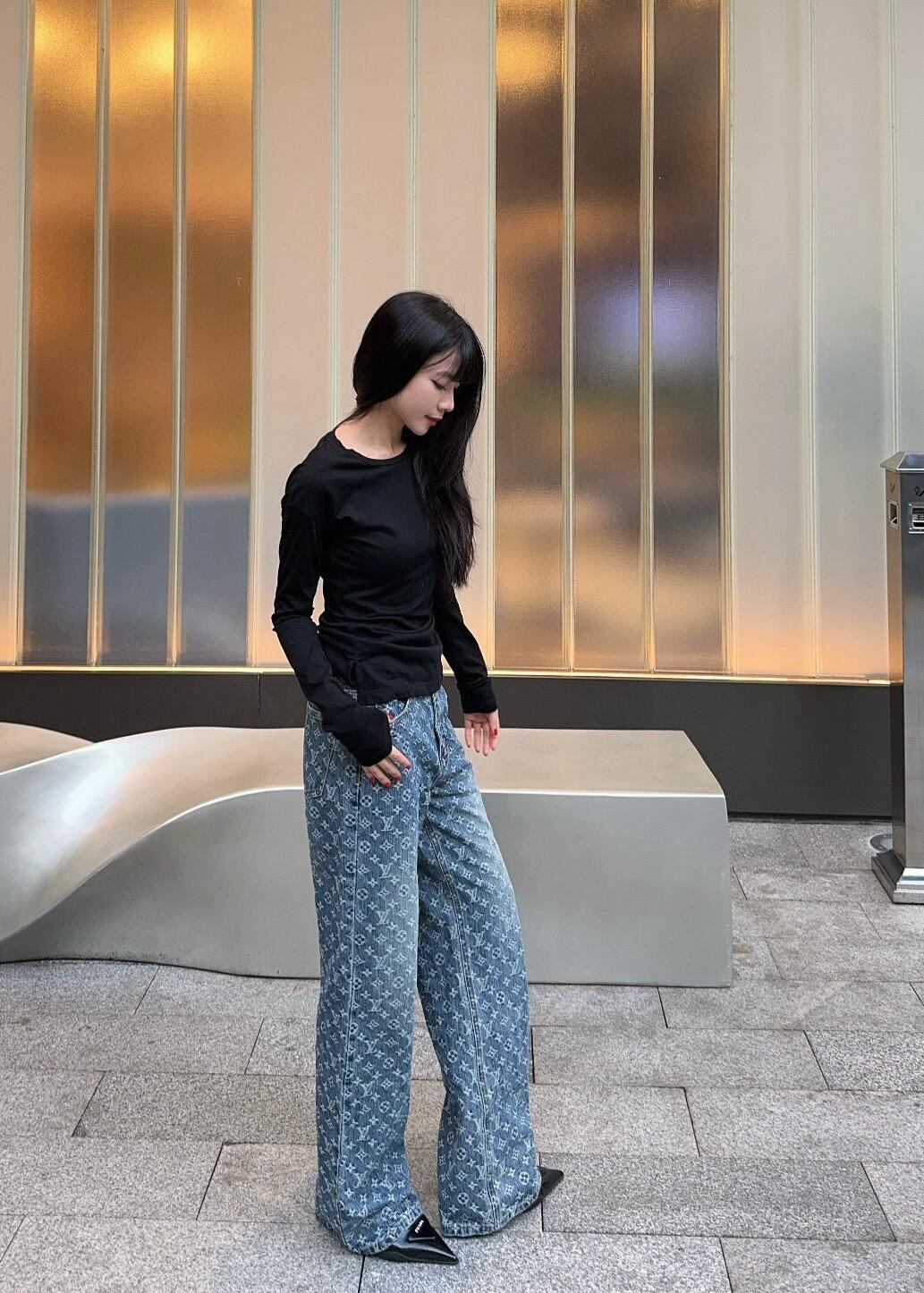 256XE42U Popular Pants fashion jeans