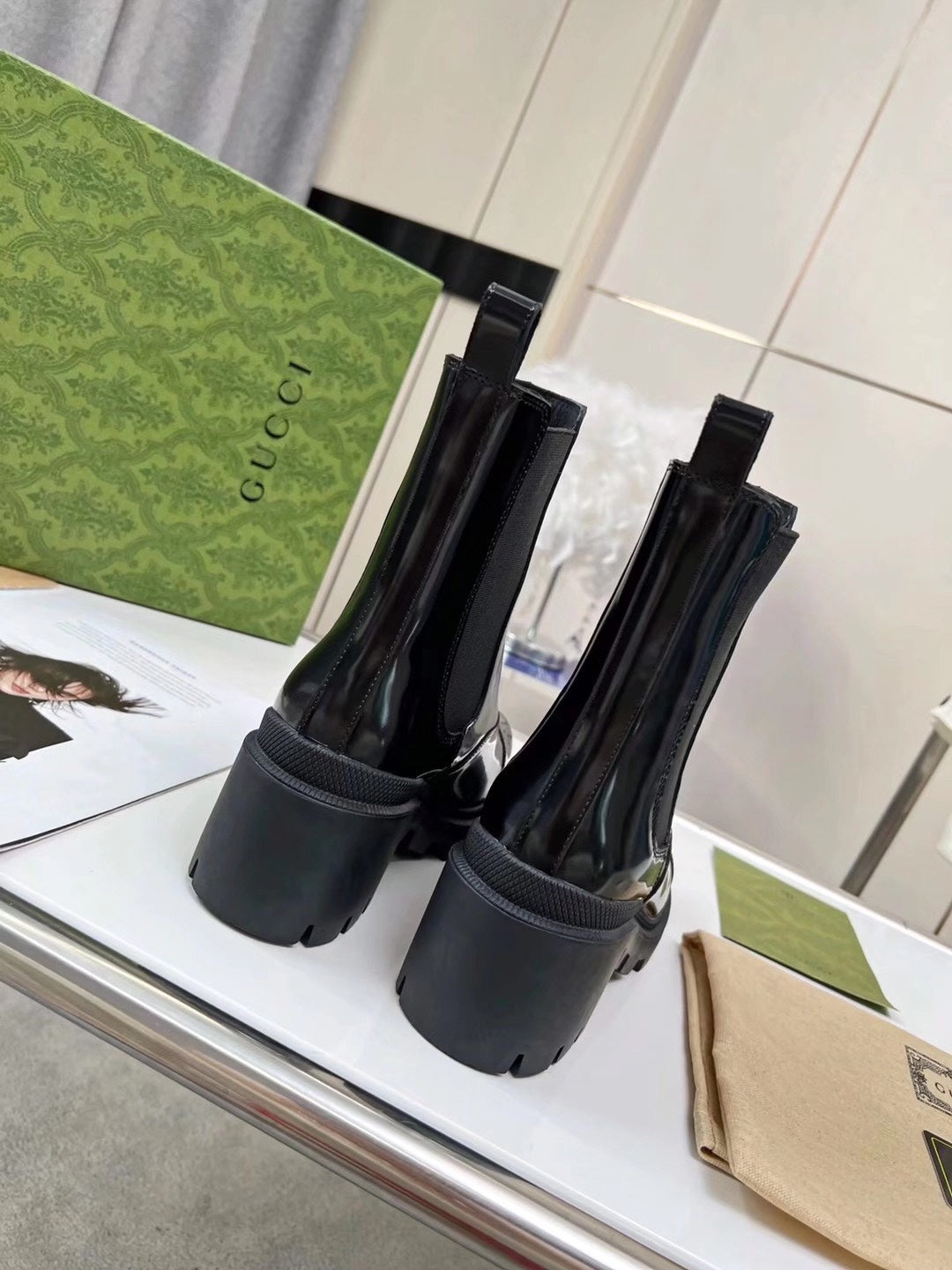 2XB198Z Popular leather boot (top layer leather lining)
