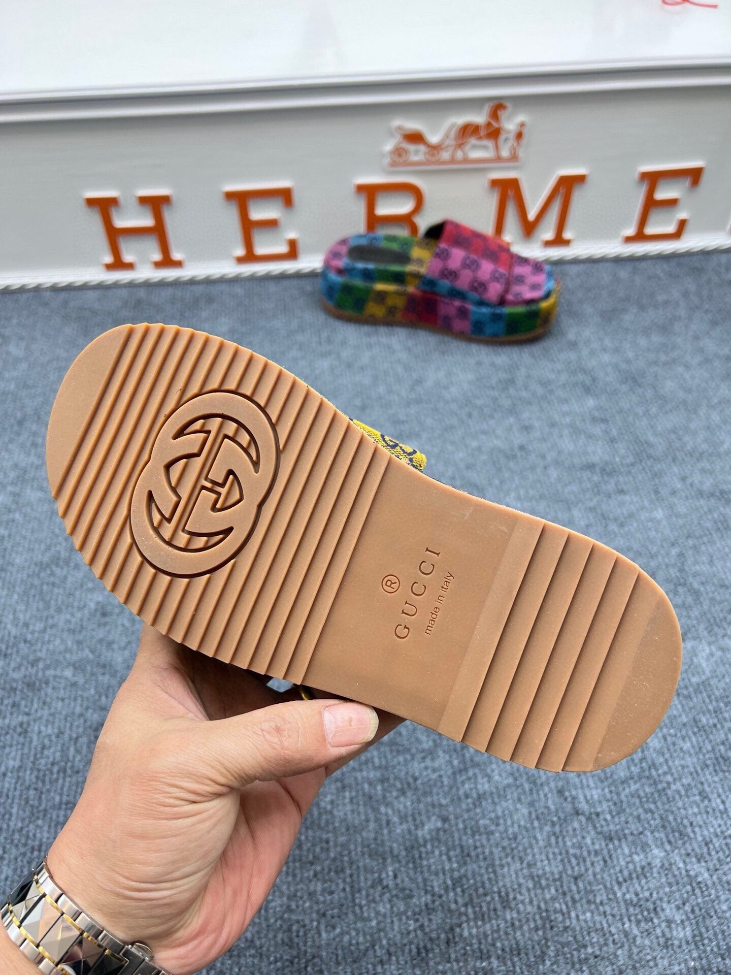 54B122Z Popular slippers  Sole thickness 5.5cm
