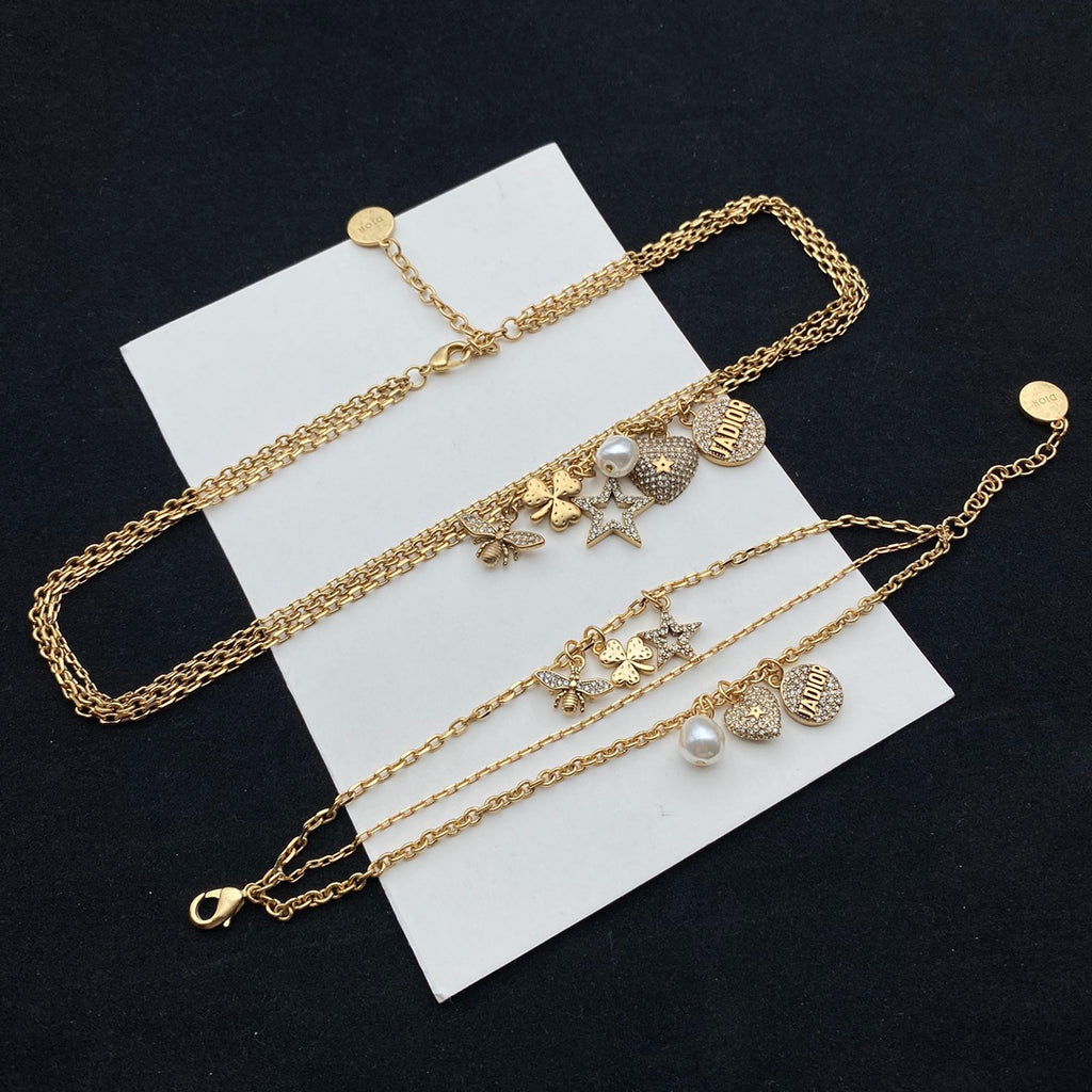 15QD8X Popular Necklace . Bracelets . Earrings