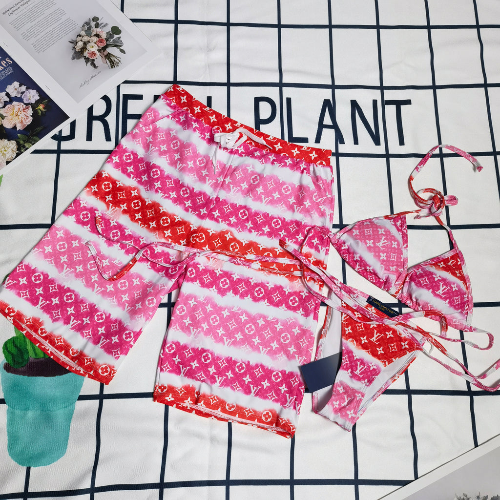 156RE9Y Popular couple's swimwear