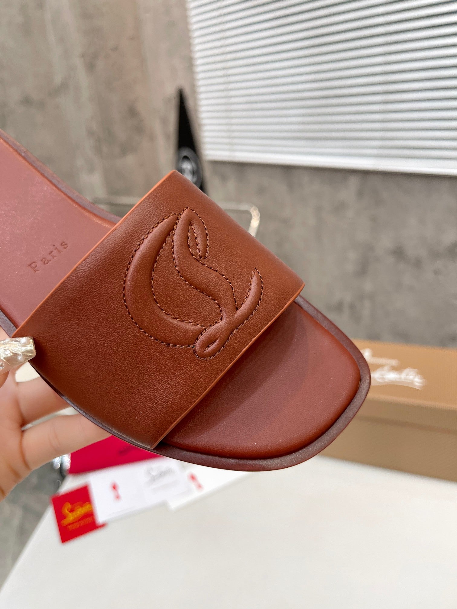 JXA32Z Popular leather Slippers