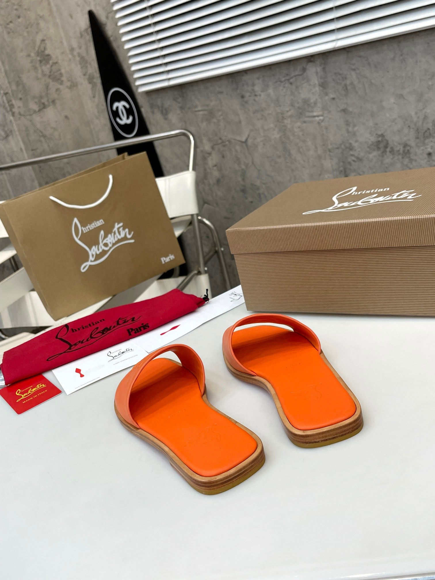 JXA29Z Popular leather Slippers