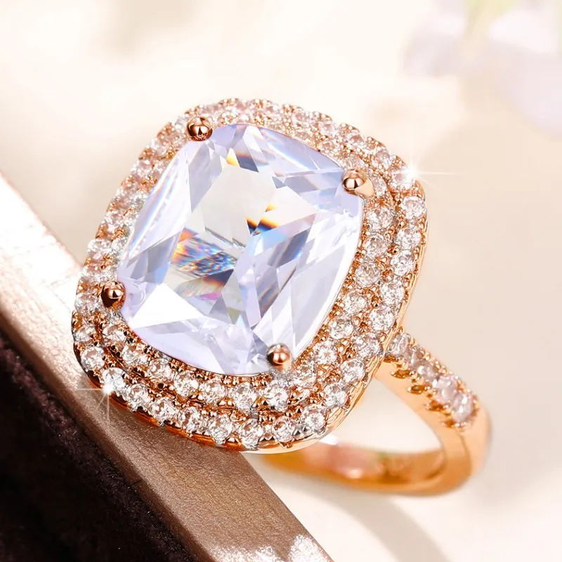 P5QA6J  Popular Moissanite Jewelry Wedding Diamond Ring