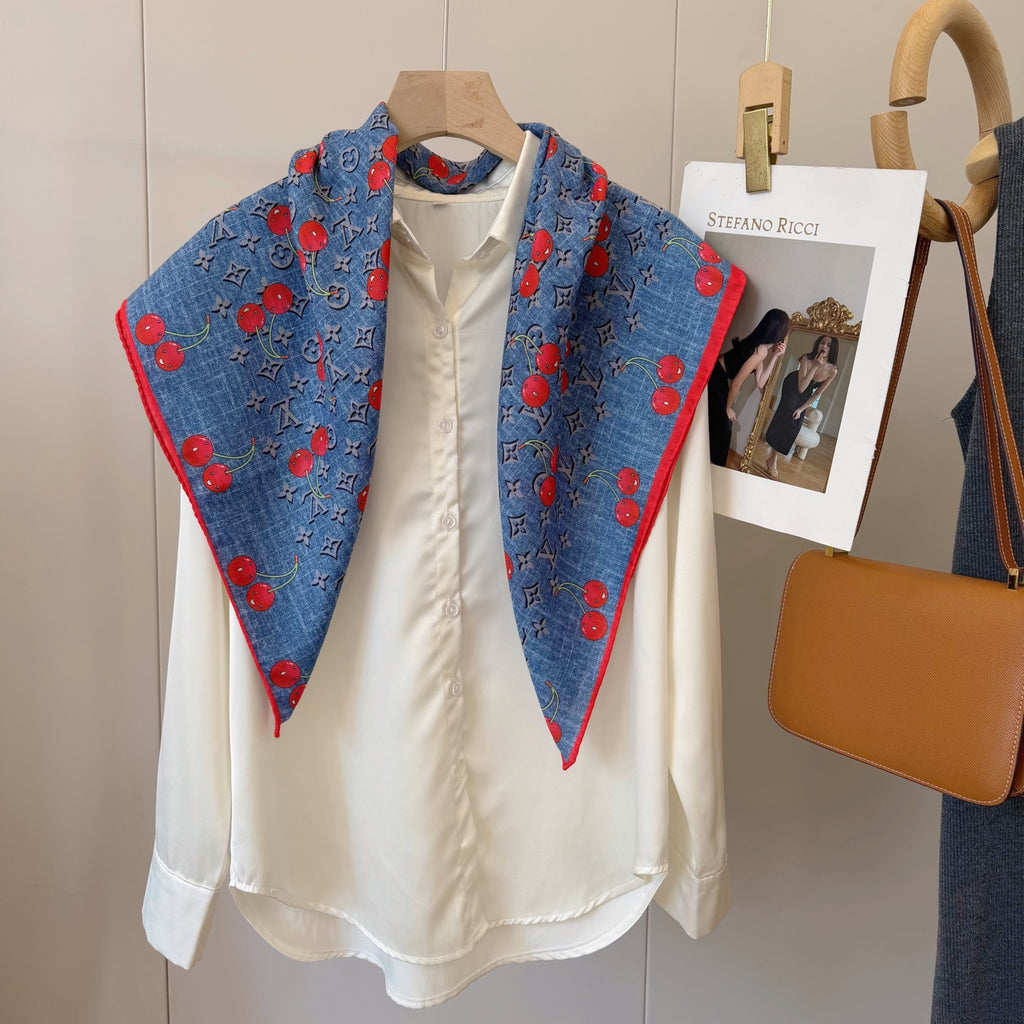 136NE31W Popular Silk Scarve