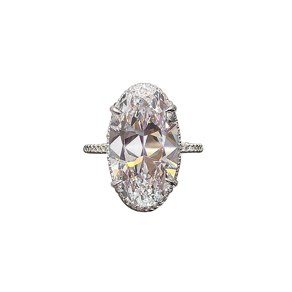 P5QA31J  Popular Moissanite Jewelry Wedding Diamond Ring