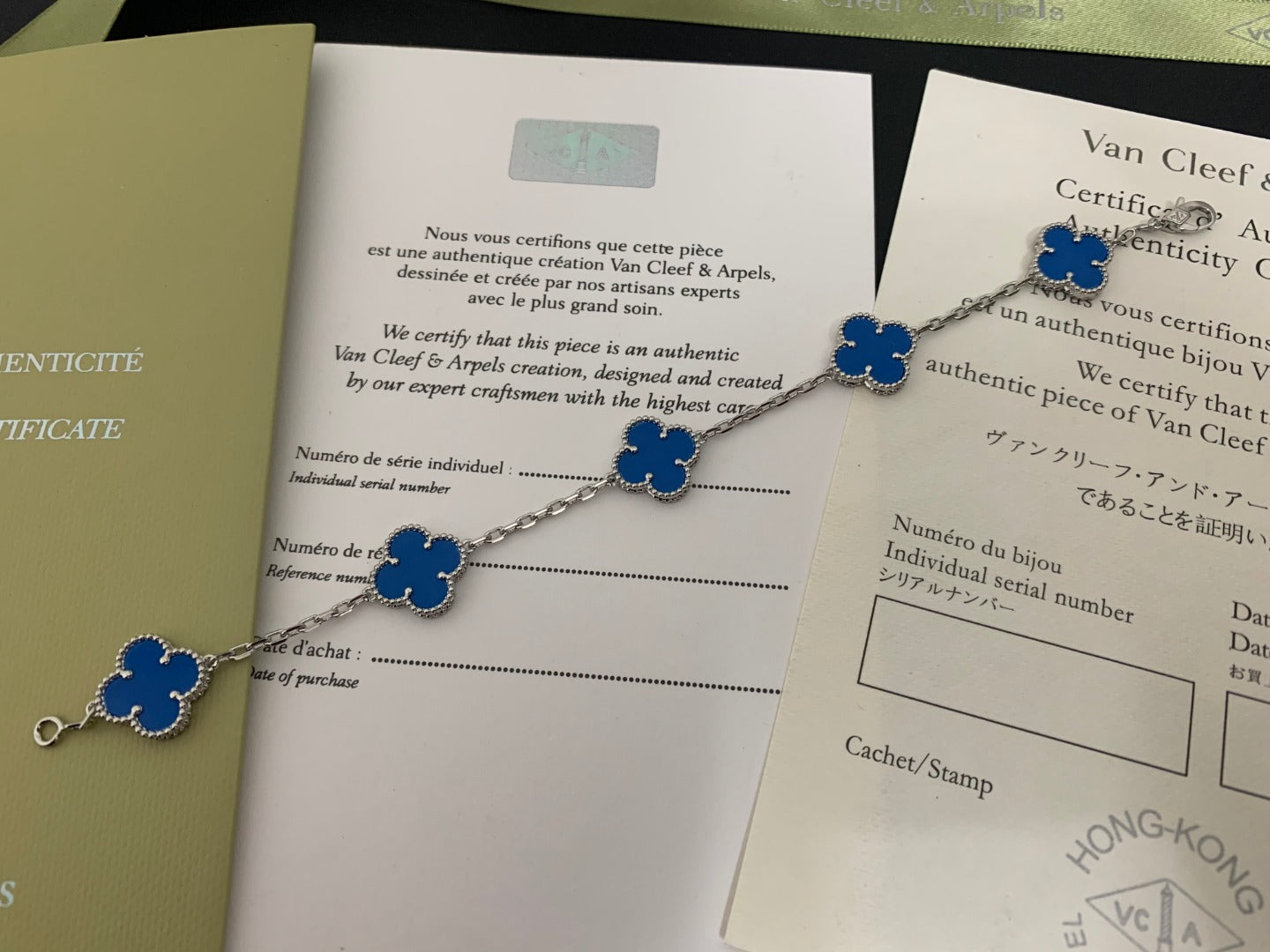 5XVA180K  Popular bracelets 5 flowers normal size1.5cm flower