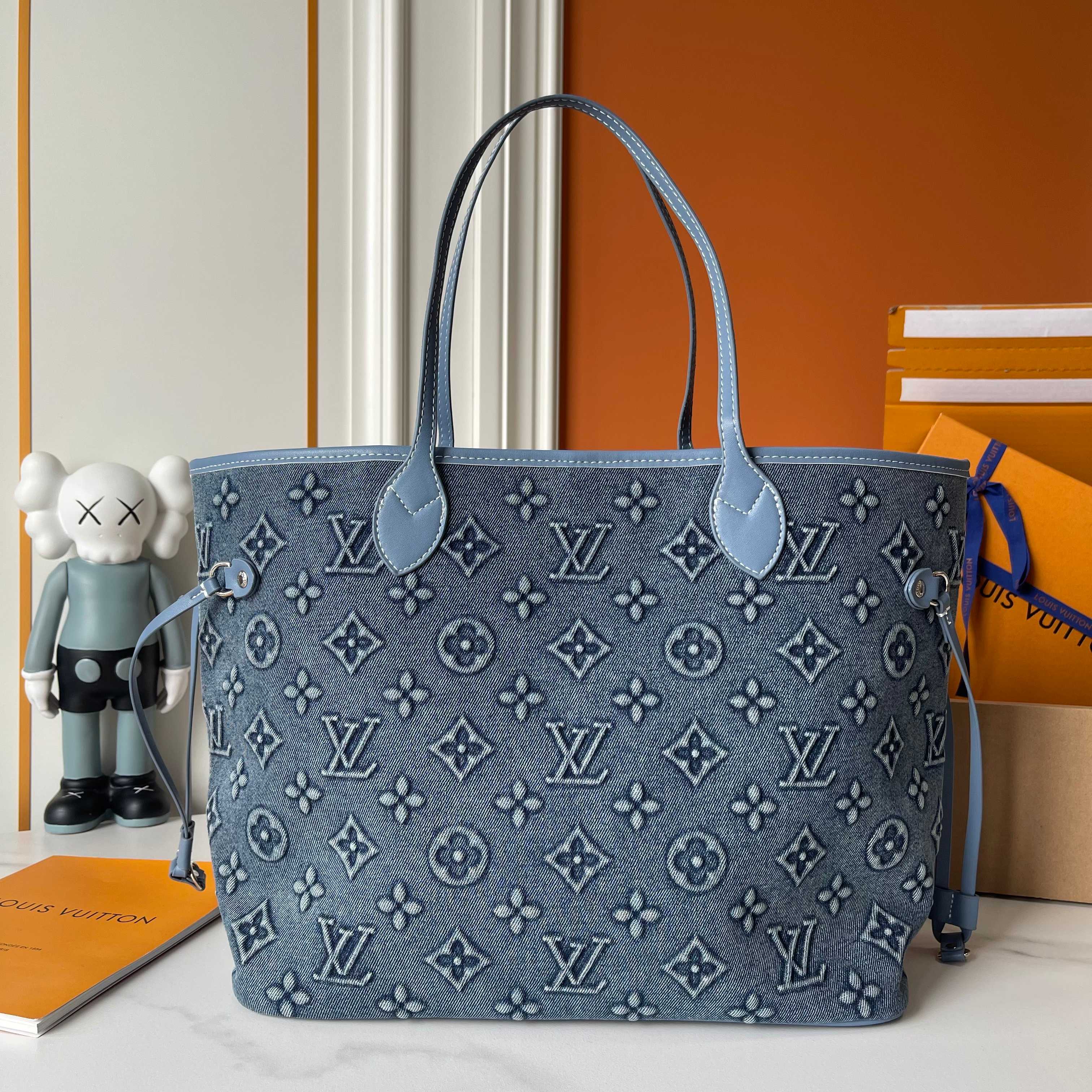 146PE90B Popular denim material bag