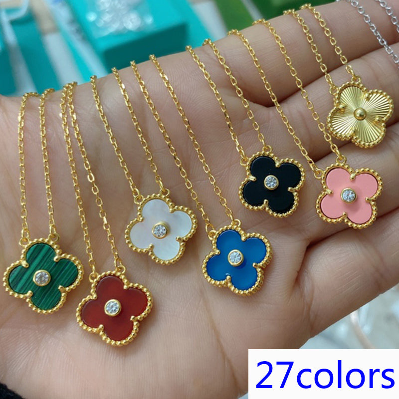 5XVA185X Popular  1 flower necklace