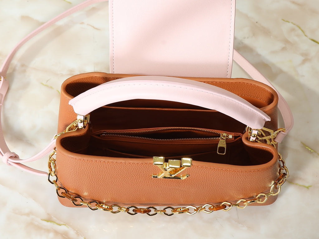 146PE46B Popular leather bag