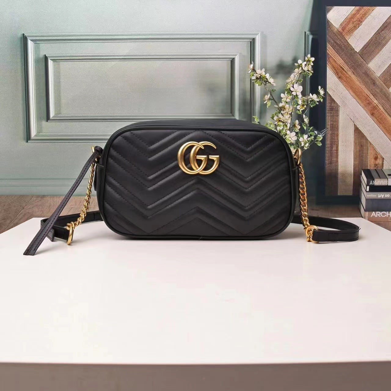 1B200B Popular  leather bag 
