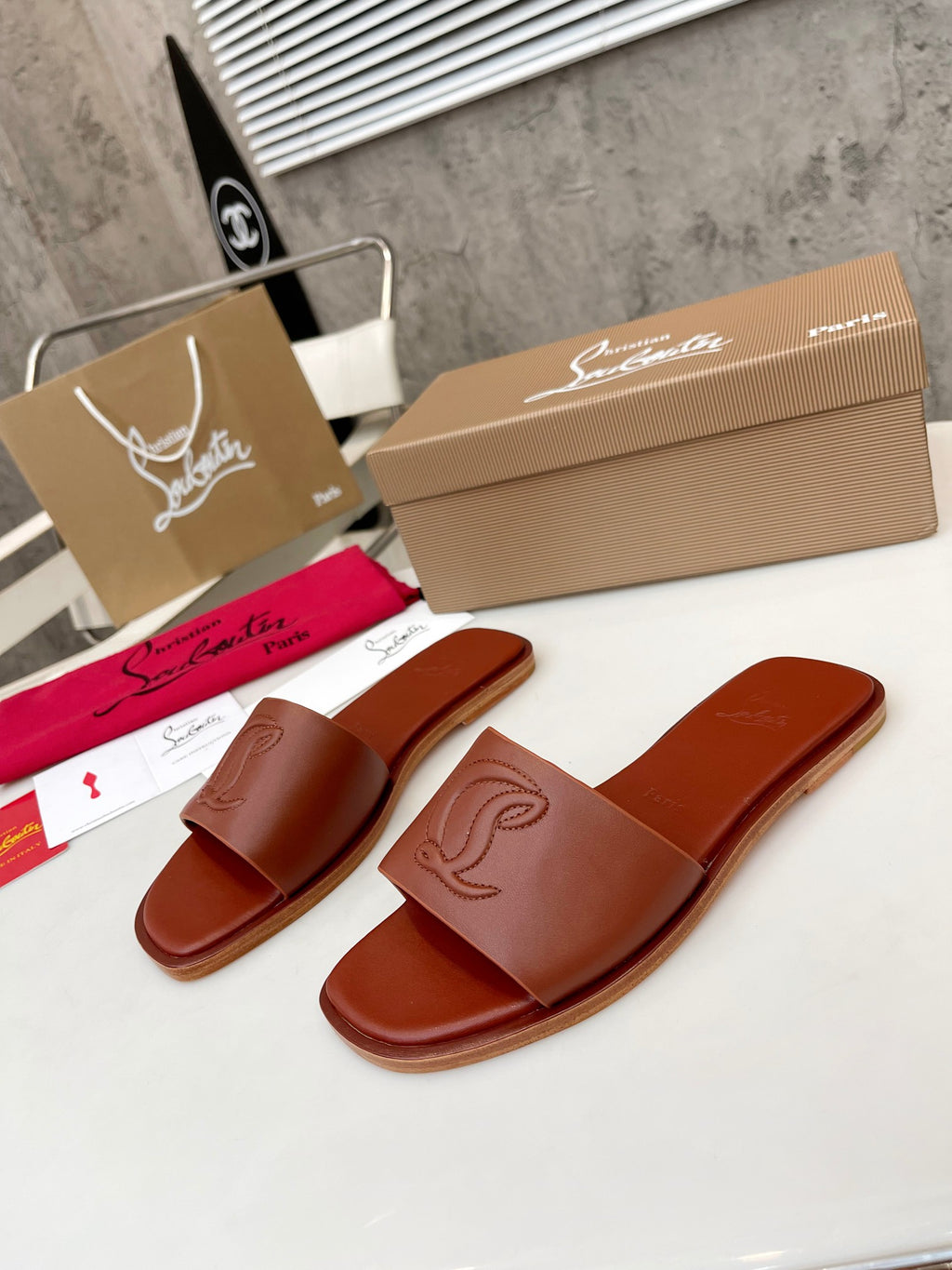 JXA32Z Popular leather Slippers