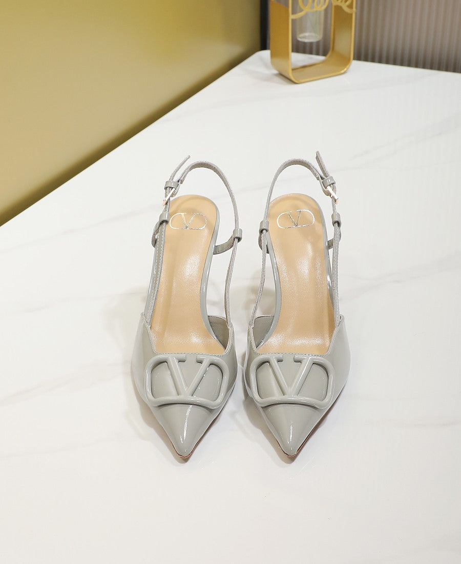 245RVL21Z Popular leather  High heels