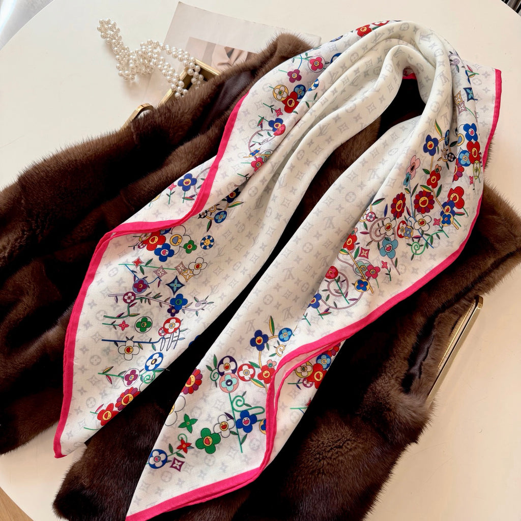 136NE29W Popular Silk Scarve