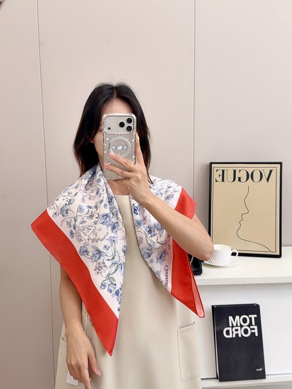 136ND20W Popular Silk Scarve