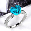 P5QA10J  Popular Moissanite Jewelry Wedding Diamond Ring