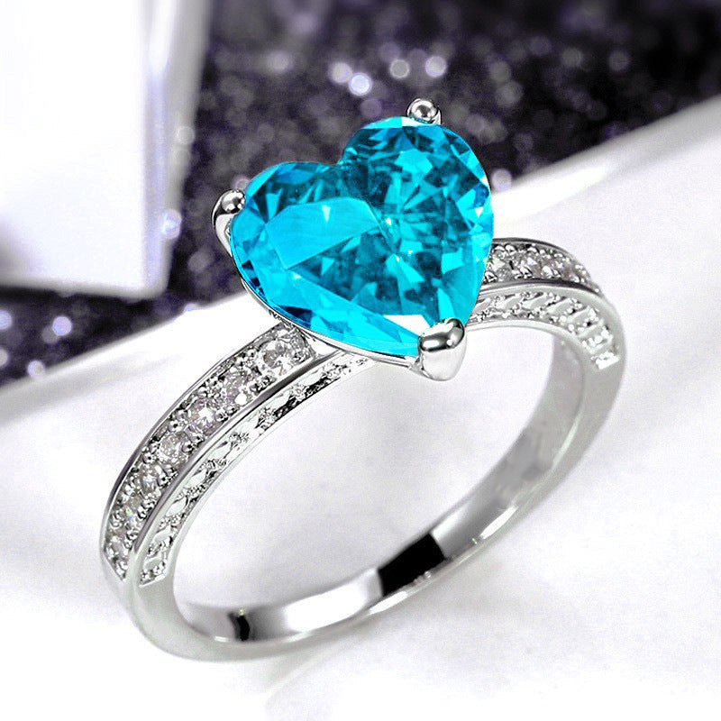 P5QA10J  Popular Moissanite Jewelry Wedding Diamond Ring