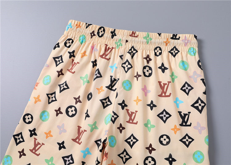 135WE102U  Popular shirt and shorts set