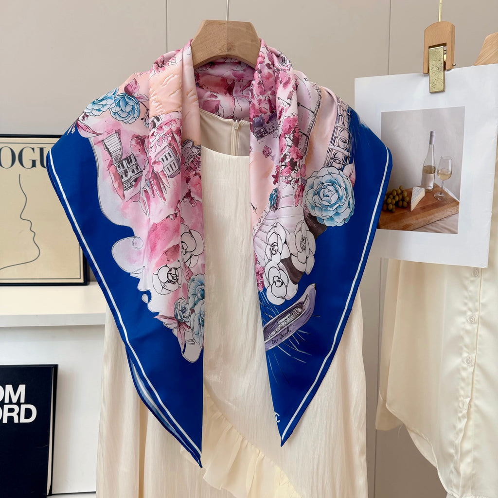 136NC15W Popular Silk Scarve