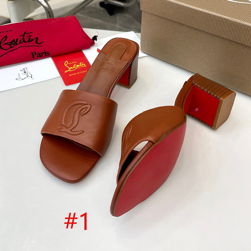 JXA28Z Popular leather High heels  Heel height 5.5cm