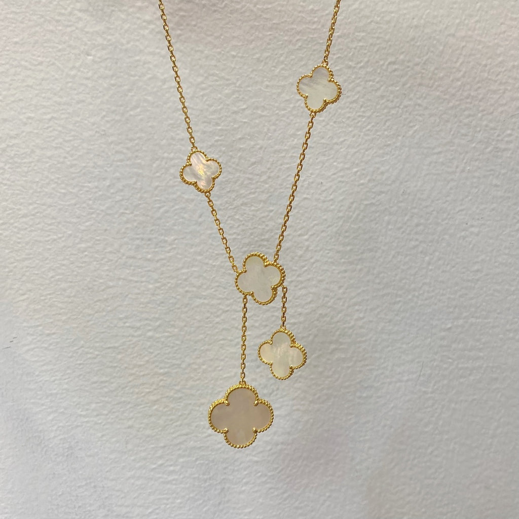 5XVA182K Popular 6 flowers necklaces