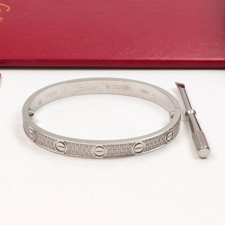 PK1K  Popular 3-row diamond bracelet