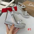 J4A42Z Popular leather High heels 12cm heel