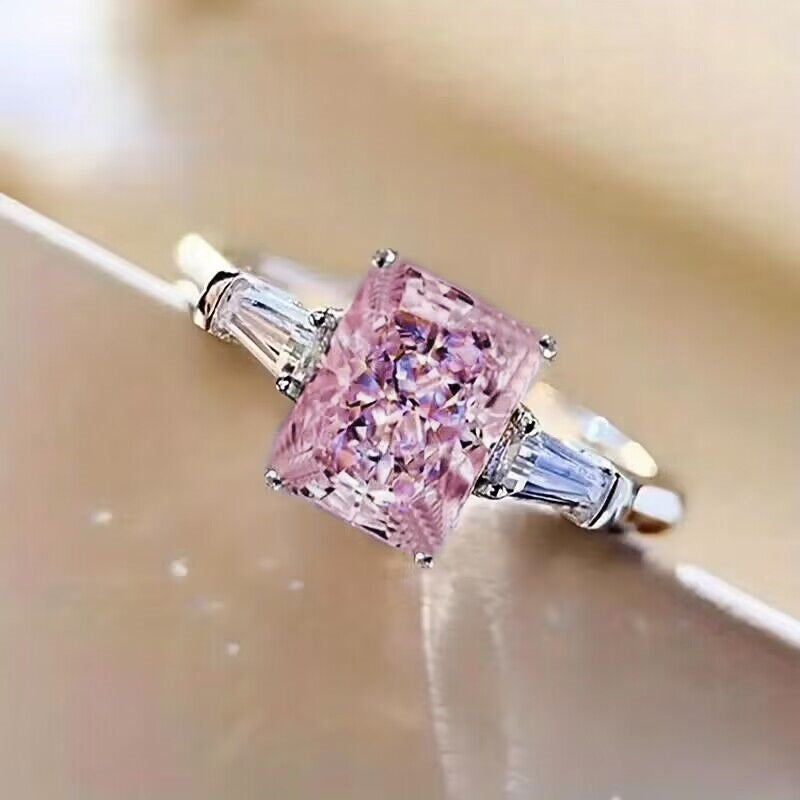P5QA16J  Popular Moissanite Jewelry Wedding Diamond Ring