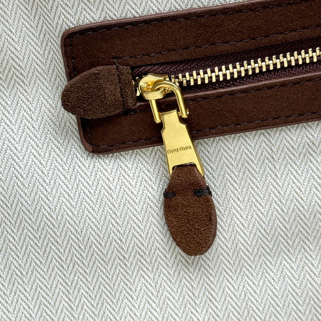 136PA28B Popular chamois leather bag