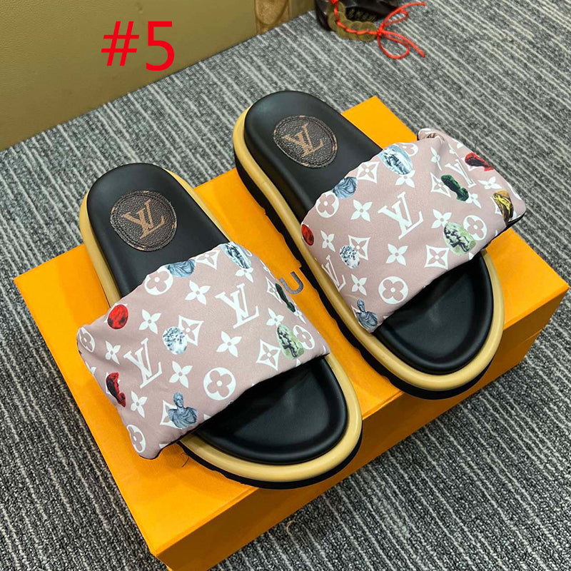 5XF120Z Popular leather quality Slippers
