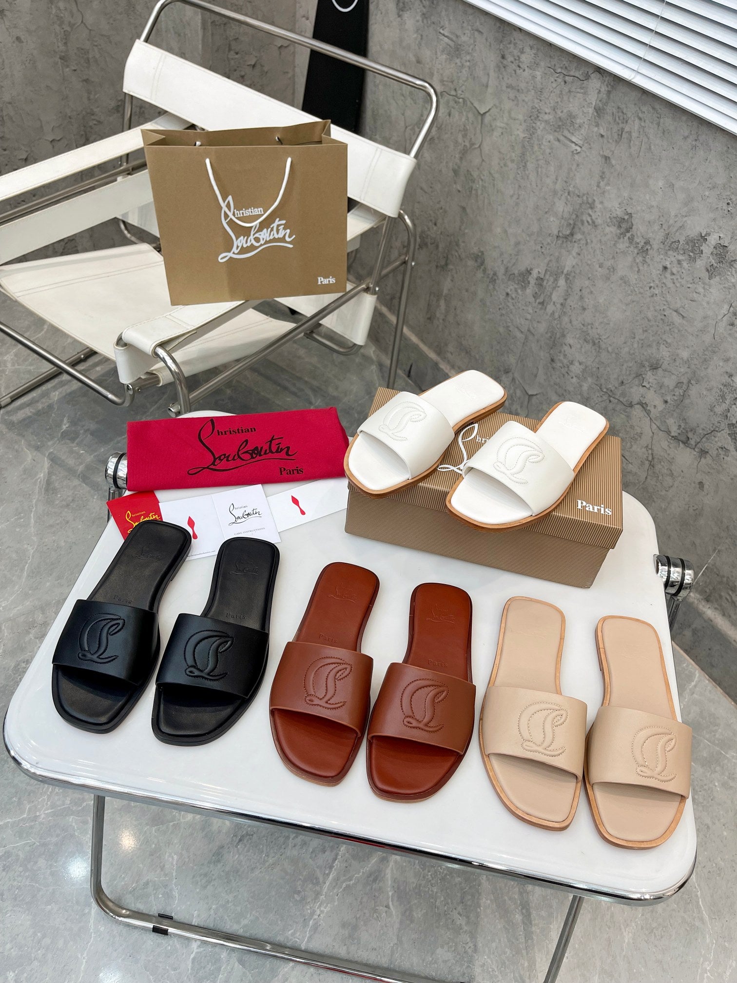 JXA32Z Popular leather Slippers