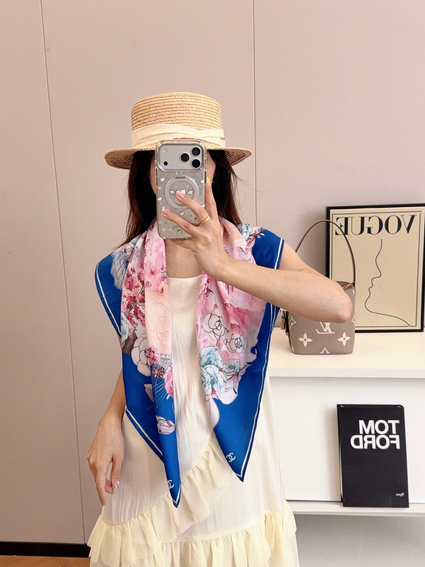 136NC15W Popular Silk Scarve