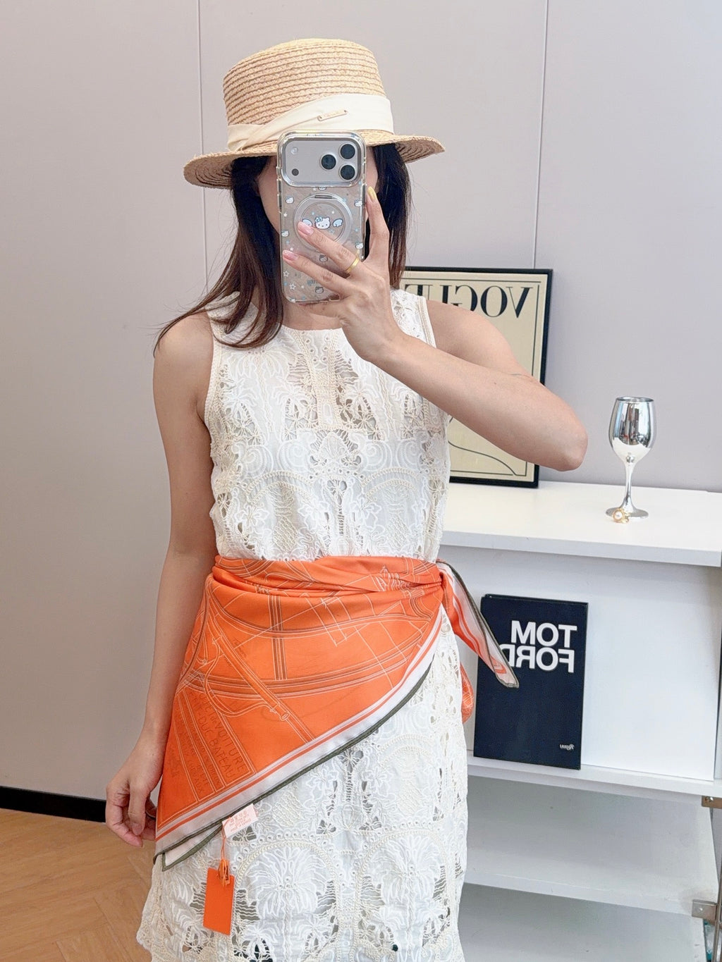 136NH5W Popular Silk Scarve