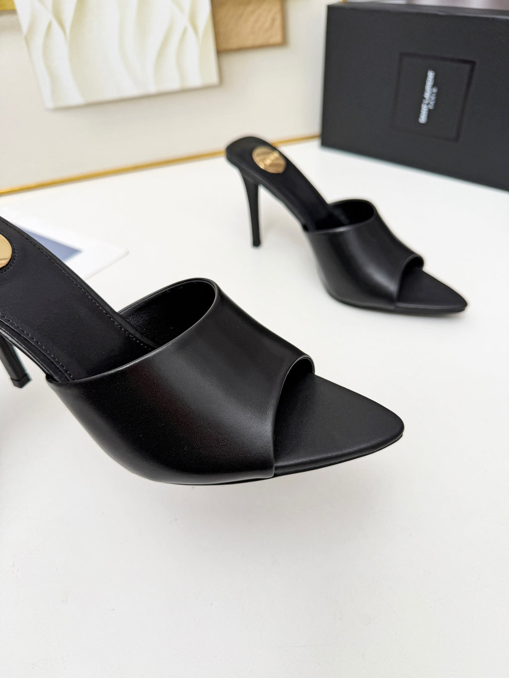 236PSL6Z Popular high-quality leather Shoes(heel-height 9cm)