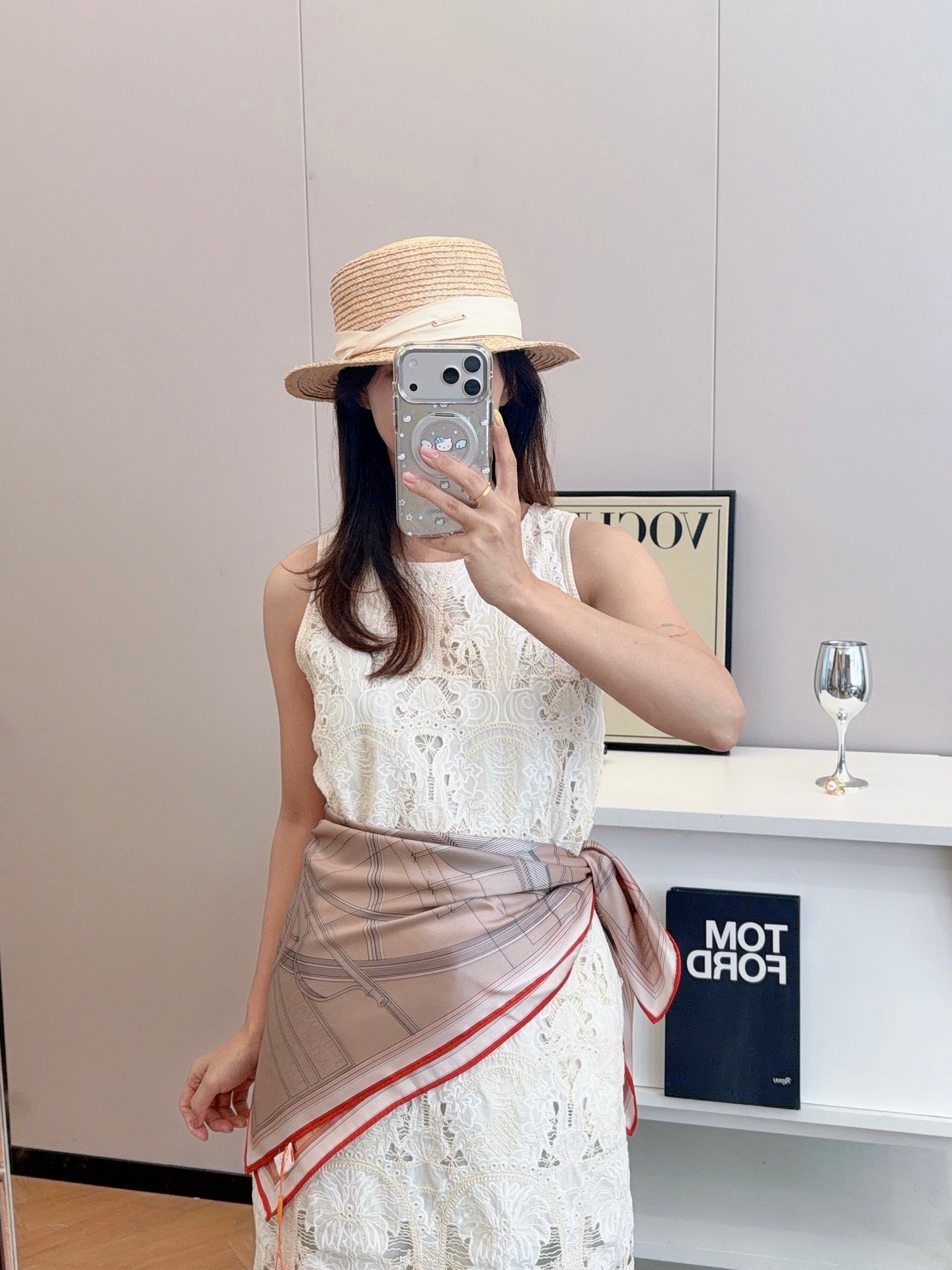 136NH5W Popular Silk Scarve