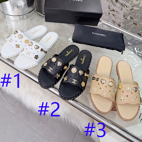 Z2X66C42  Popular high-quality leather slippers