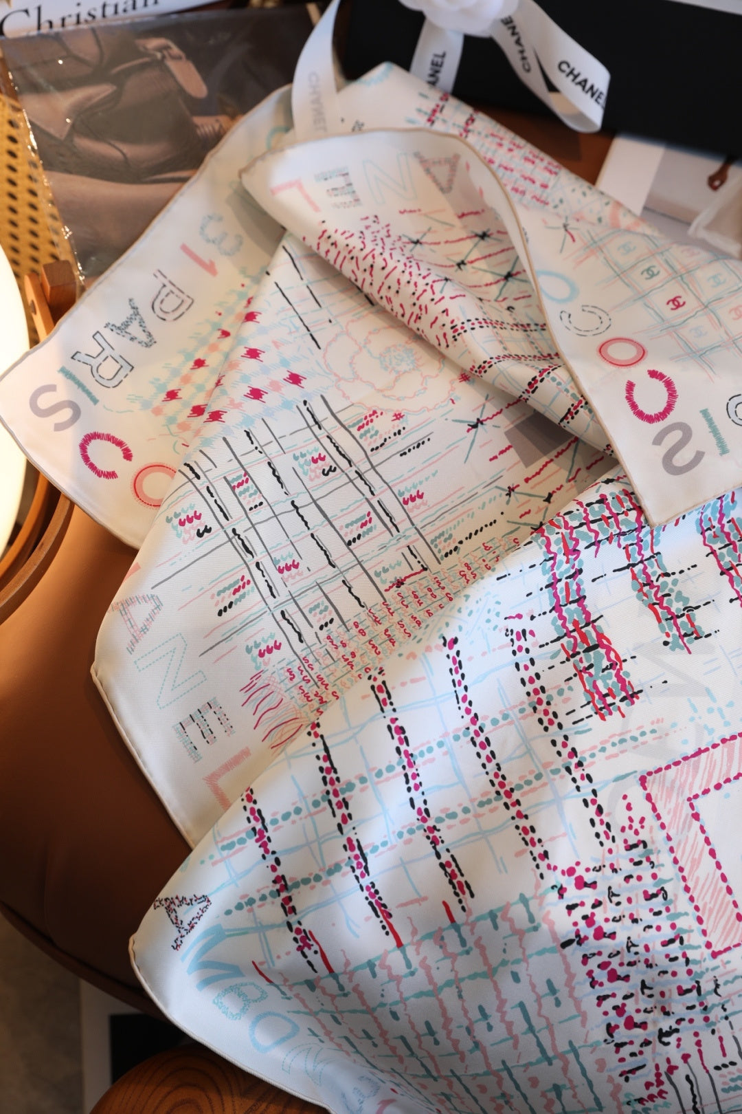 146NCC14W Popular Silk Scarve