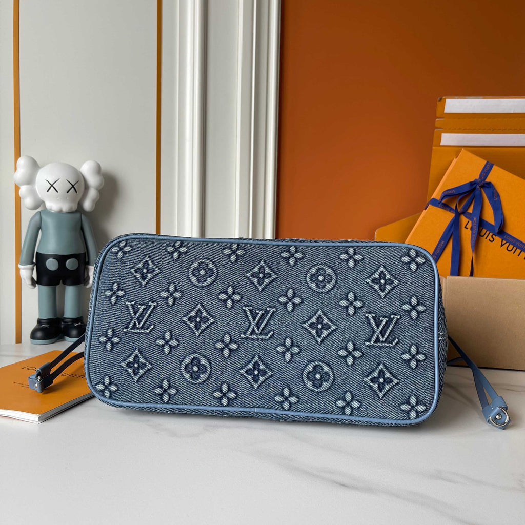146PE90B Popular denim material bag