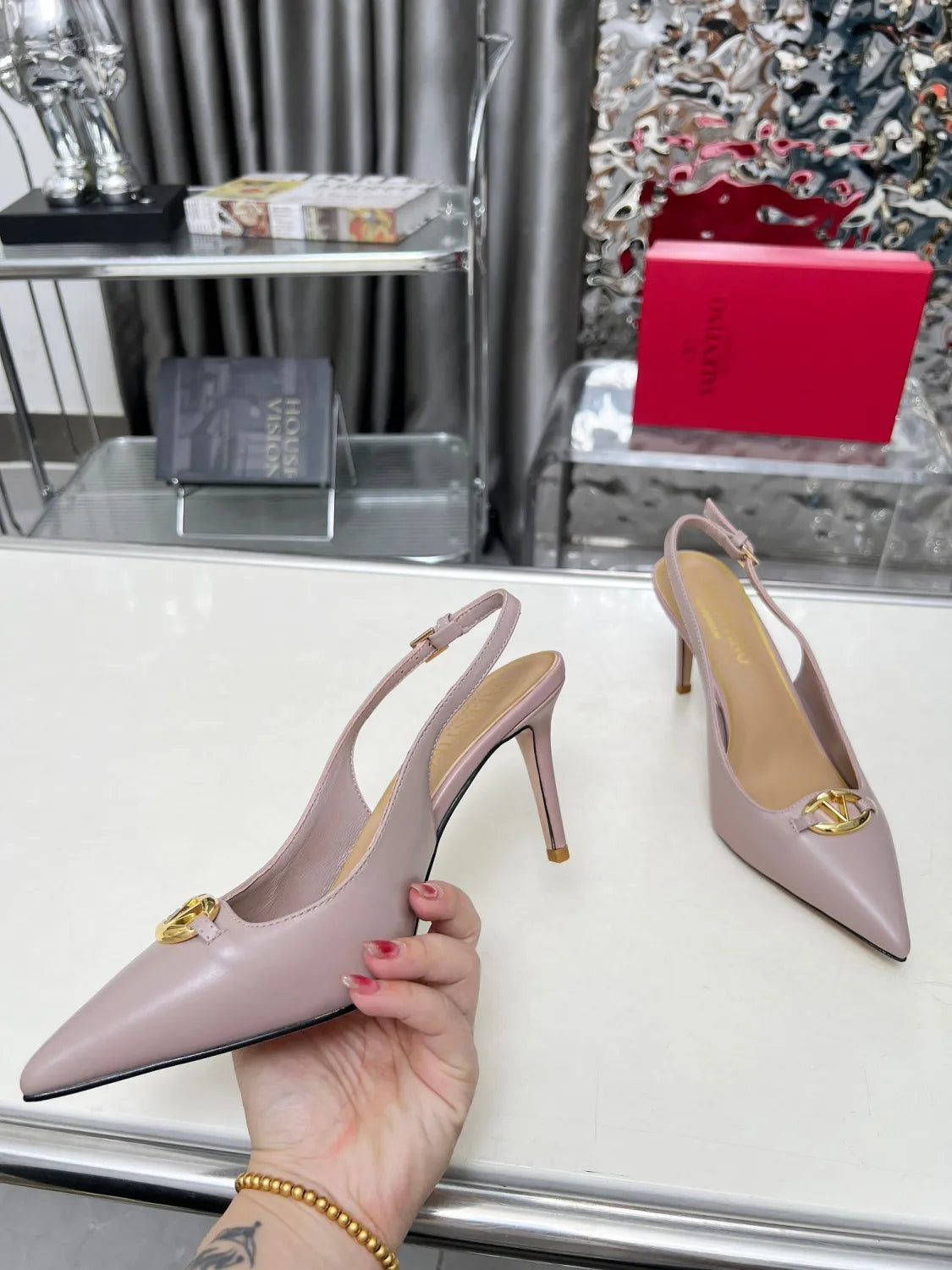 245RVL15Z Popular leather  High heels