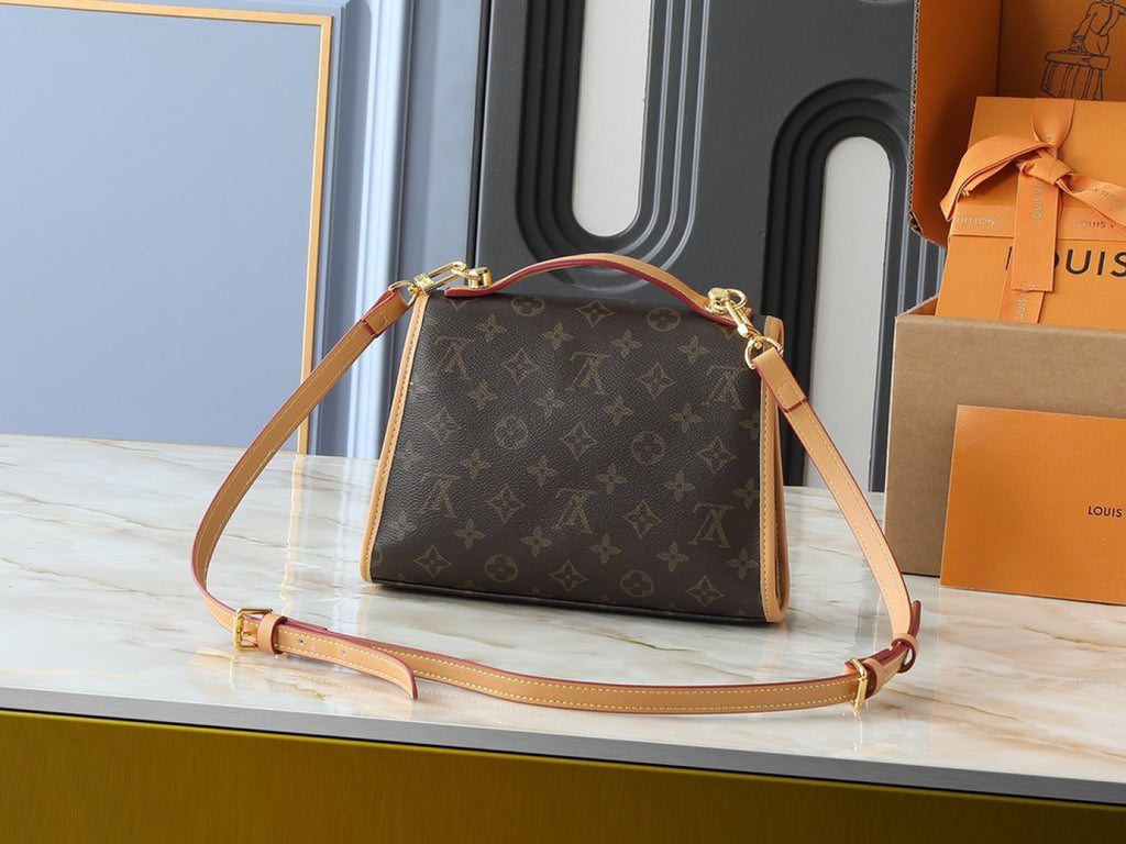 136PE76B Popular leather bag
