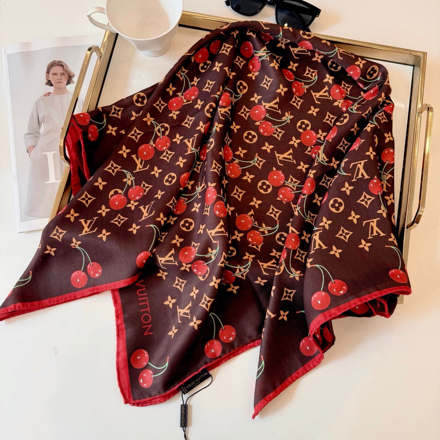 136NE31W Popular Silk Scarve