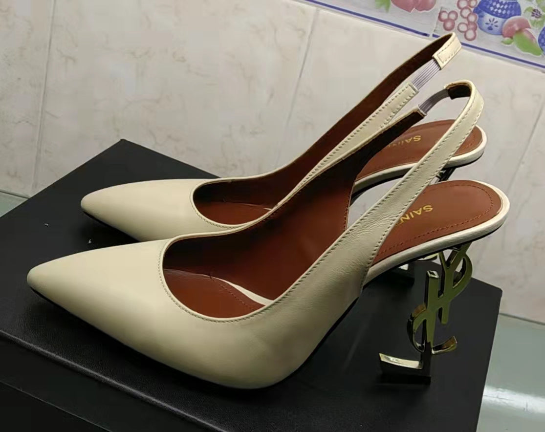 2XSL154Z Popular leather high heels(10.5cm)