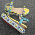 J4A61Z Popular leather High heels 6cm