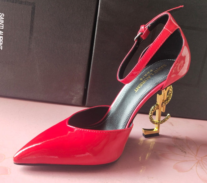 2XSL158Z Popular leather high heels（patent leather）