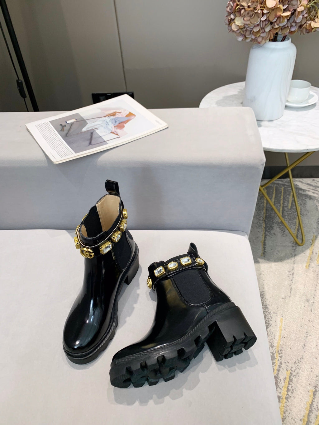 2XB194Z Popular leather boot (top layer leather lining)