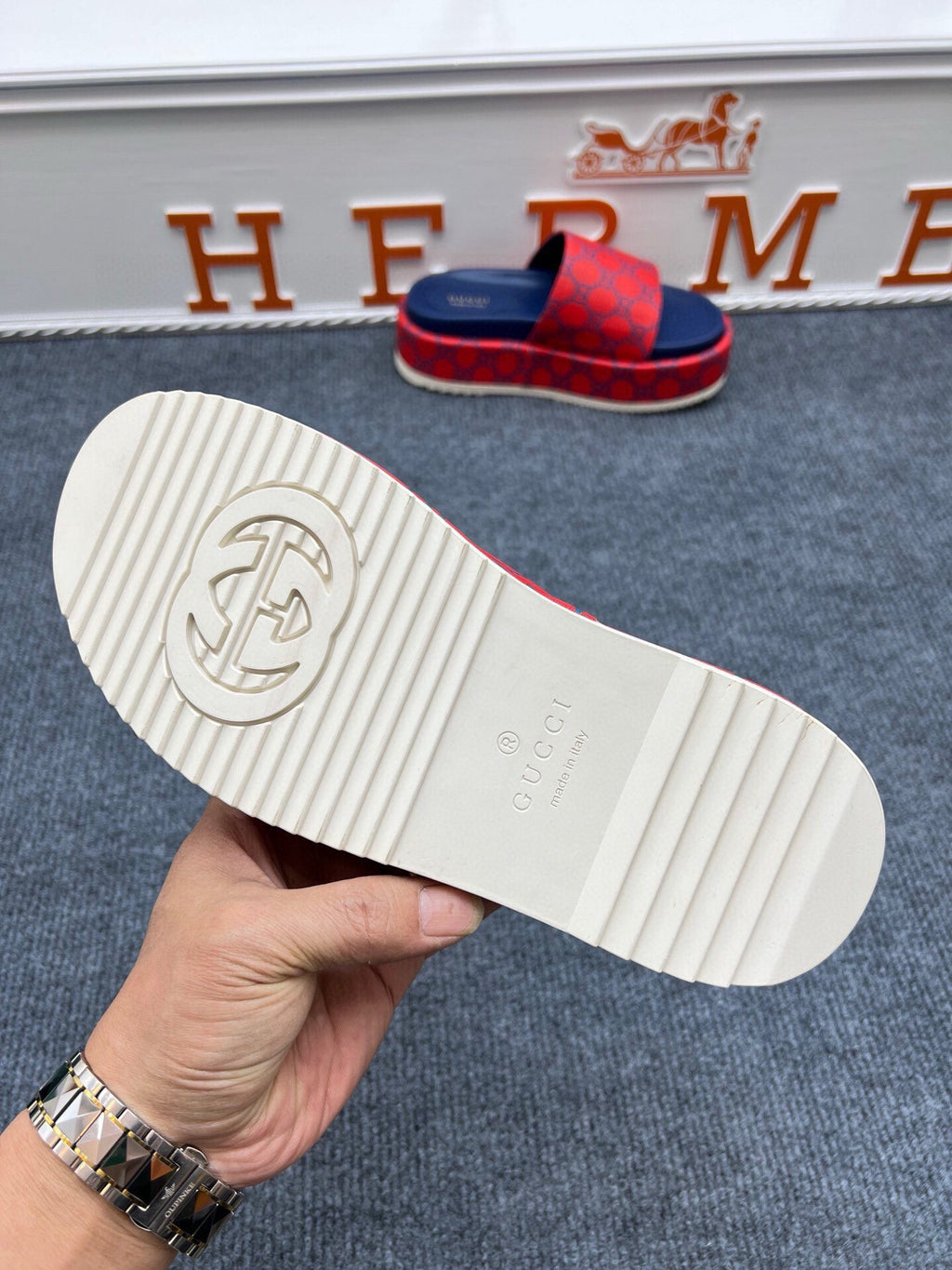 54B122Z Popular slippers  Sole thickness 5.5cm