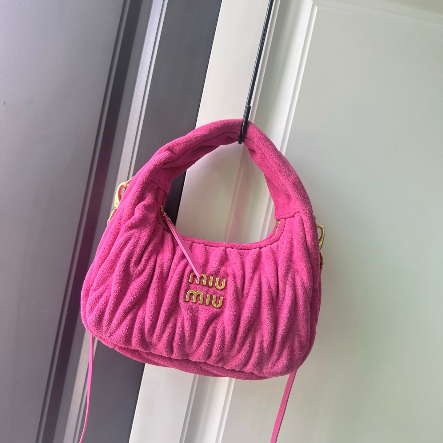 146PA117B Popular buckskin bag