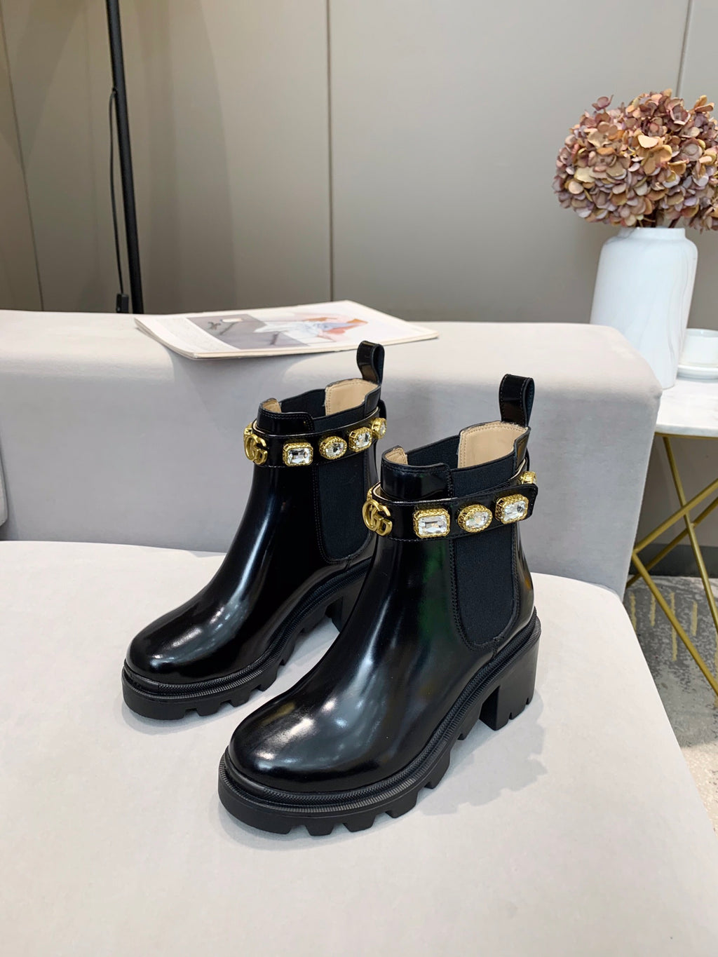 2XB194Z Popular leather boot (top layer leather lining)